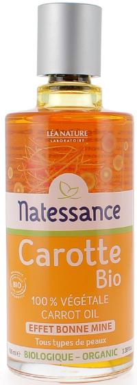 Natessance huile de carotte bio Léa Nature - flacon de 100ml