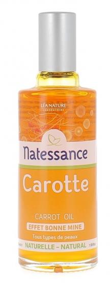 Natessance huile teint hâlé carotte Léa Nature - flacon de 50 ml