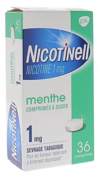 Nicotinell menthe 1mg - 36 comprimés à sucer