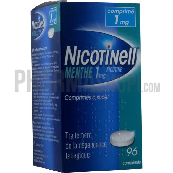 Nicotinell menthe 1mg - 96 comprimés à sucer