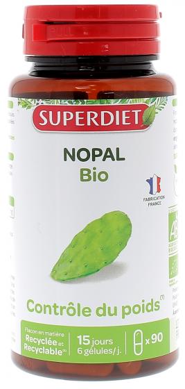 Nopal bio Super Diet - boite de 90 gélules