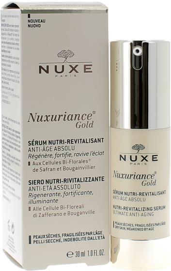 Nuxuriance Gold Sérum Nutri-Revitalisant Nuxe - flacon de 30 ml