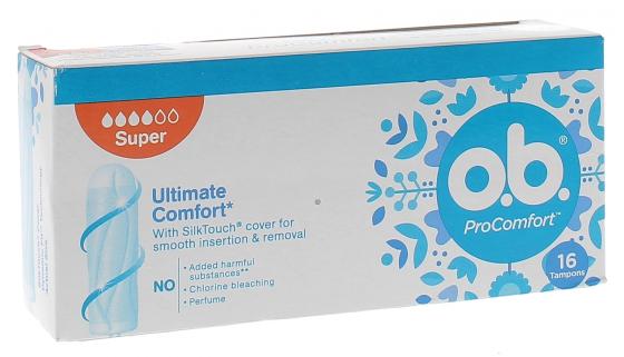 Procomfort Tampons Super O.b. - boite de 16 tampons