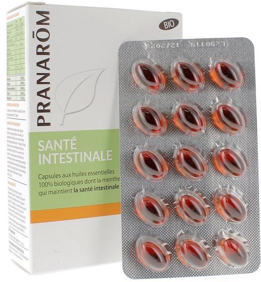 Oléocaps+ 2 santé intestinale Pranarôm Bio - boîte de 30 capsules