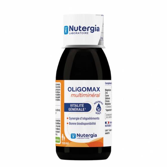 Oligomax multiminéral Nutergia - flacon de 150ml