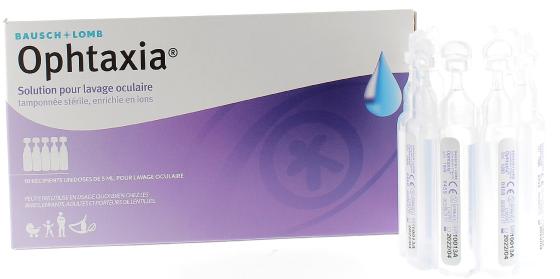 Ophtaxia solution oculaire - boîte de 10 unidoses