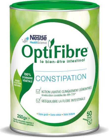 OptiFibre Poudre anti-constipation Nestlé - pot de 250g