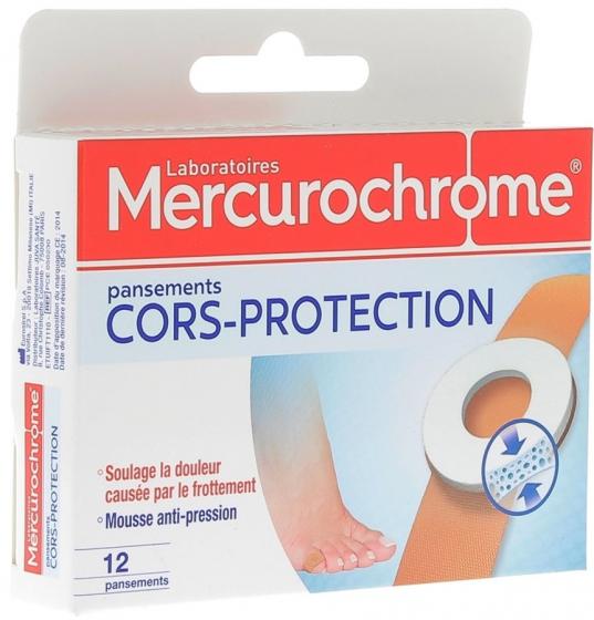 Pansements cors-protection Mercurochrome - Boite de 12 pansements