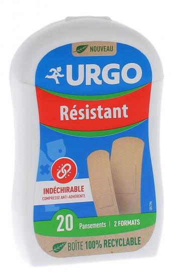 Pansements indéchirables Résistant Urgo - boîte de 20 pansements
