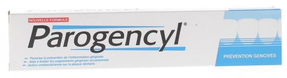 Dentifrice prévention gencives Parogencyl - tube de 75 ml