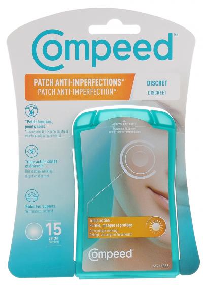 Patch anti-imperfections discret Compeed - boîte de 15 patchs