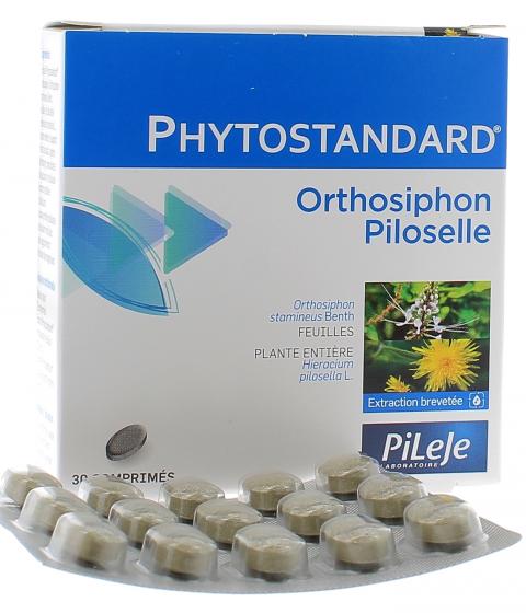 Phytostandard d'orthosiphon et de piloselle Pileje - boîte de 30 comprimés