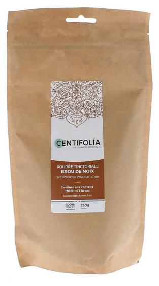 Poudre tinctoriale brou de noix Centifolia - paquet de 250 g