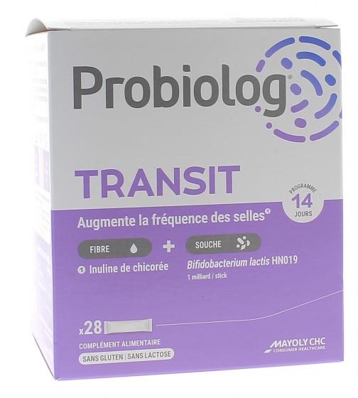 Probiolog transit - boite de 28 sticks