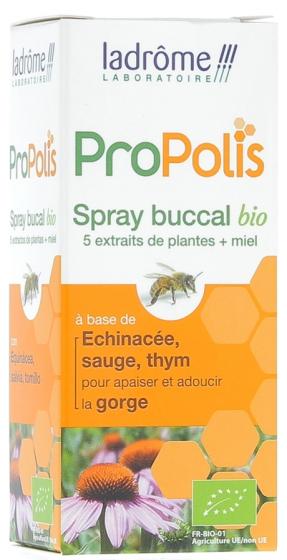 Propolis spray buccal bio Ladrôme - spray de 30 ml
