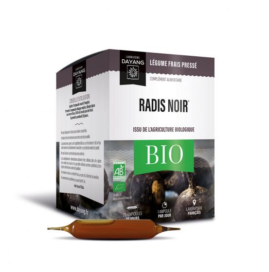 Radis noir Bio Dayang - boîte de 20 ampoules