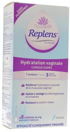 Gel Vaginal Replens - boite de 8 doses