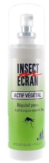 Répulsif peau actif d'origine végétale Insect Ecran - spray de 100 ml