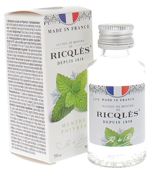 Alcool de menthe Ricqles - flacon de  50 ml