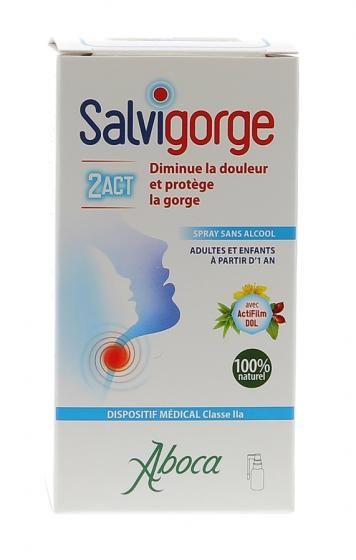 Salvigorge 2Act Aboca - spray de 30 ml