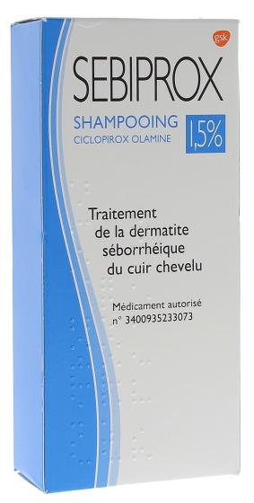Sebiprox 1,5% shampooing dermite séborrhéique - flacon de 100 ml