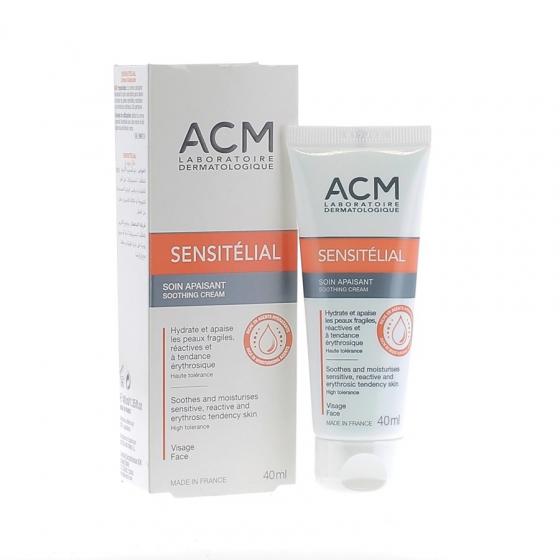 Sensitélial soin apaisant ACM - tube de 40 ml