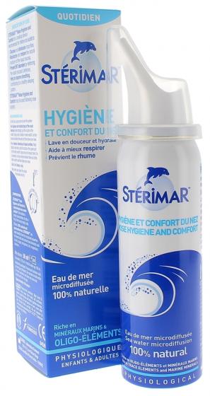 Sérum physiologique hygiène et confort du nez Stérimar - spray de 50 ml