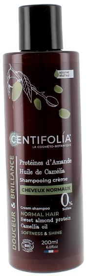 Shampoing doux cheveux normaux Centifolia - flacon de 200ml