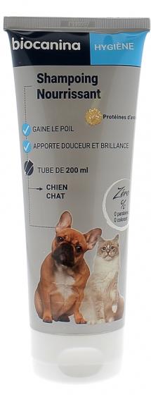 Shampoing nourrissant chien et chat Biocanina - tube de 200 ml