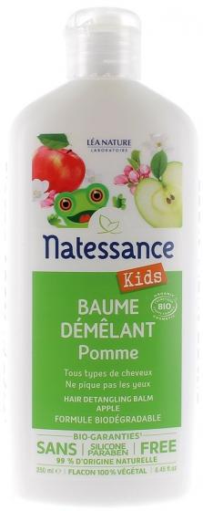 Shampooing Bio pomme Natessance Kids - flacon pompe de 500 ml