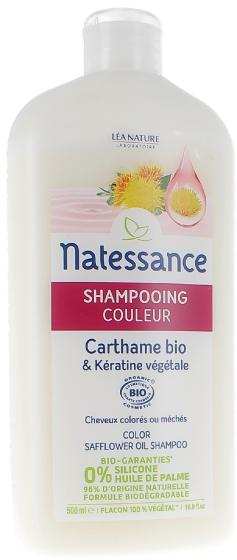 Shampooing couleur bio Natessance - flacon de 500 ml