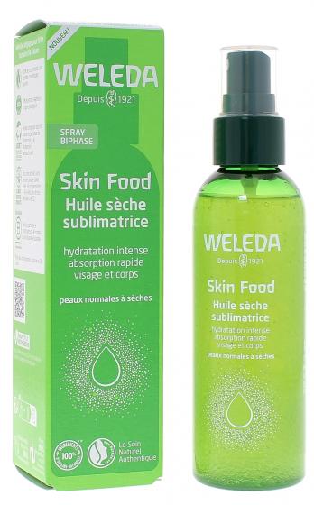 Skin Food Huile sèche sublimatrice Weleda - spray de 100ml