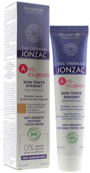 Soin Anti-Rougeurs Teinté Apaisant non parfumé Jonzac - tube de 40 ml