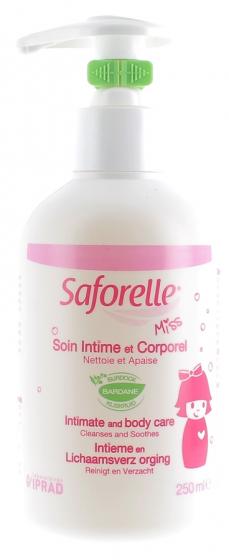 Soin intime et corporel Miss Saforelle - flacon pompe de 250 ml
