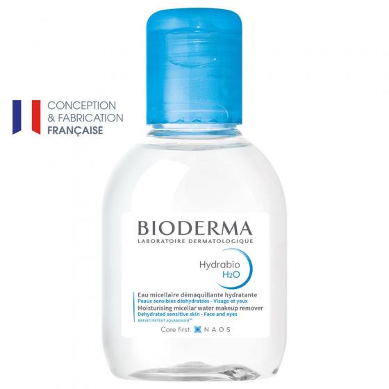 Eau micellaire Hydrabio H2O Bioderma - Flacon de 100 ml