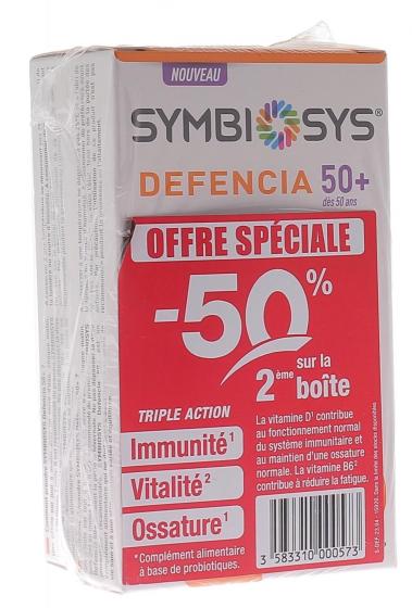 Symbiosys Defencia 50+ Biocodex - lot de 2 boîtes de 30 gélules