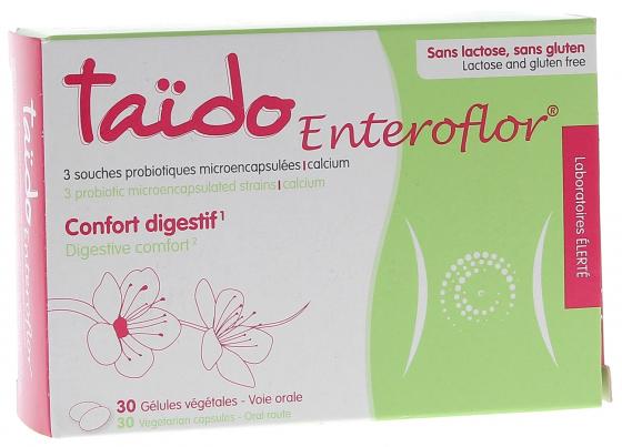 Taïdo Enteroflor Elerté - boite de 30 gélules