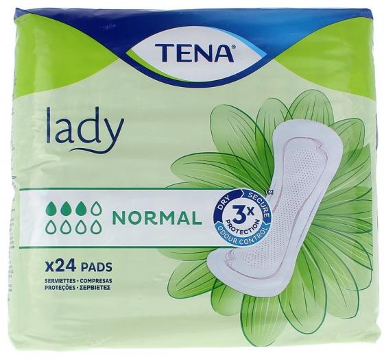 Tena lady normal serviettes - 24 serviettes