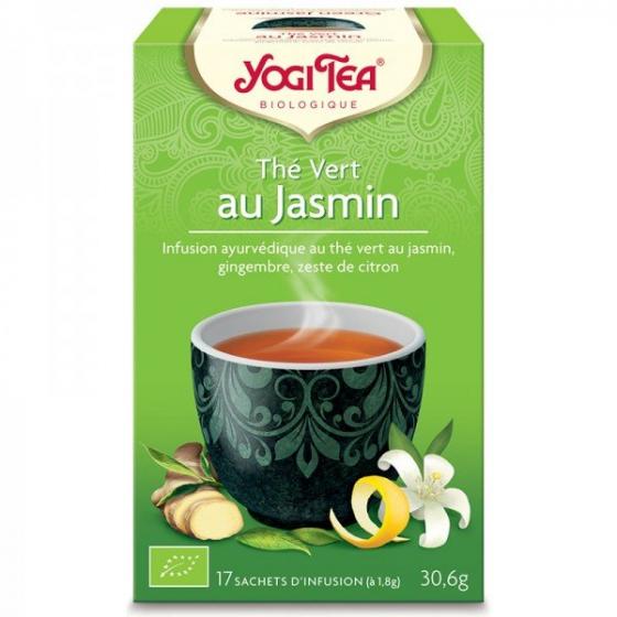 Thé vert au jasmin BIO Yogi Tea - 17 infusettes