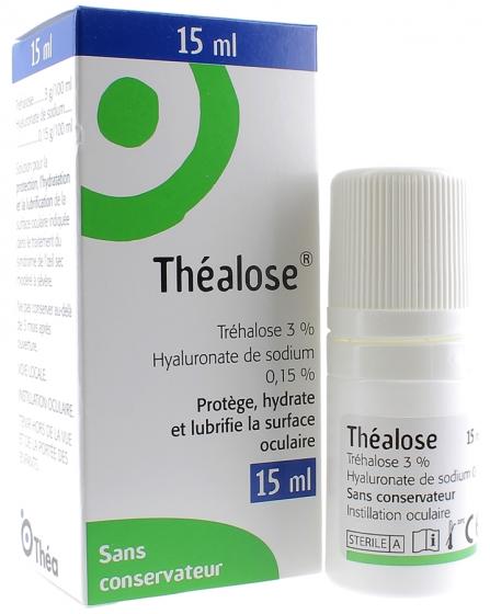 Théalose solution oculaire - flacon de 15 ml