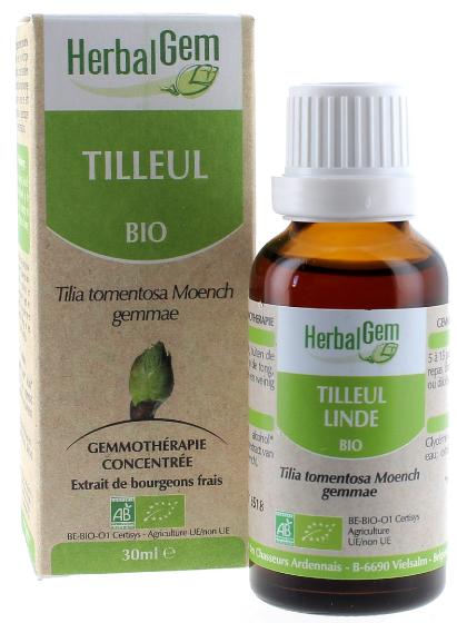 Tilleul bio Herbalgem - flacon de 30 ml