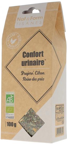 Tisane bruyère citron reine des prés Bio confort urinaire Nat & Form - sachet de 100 g
