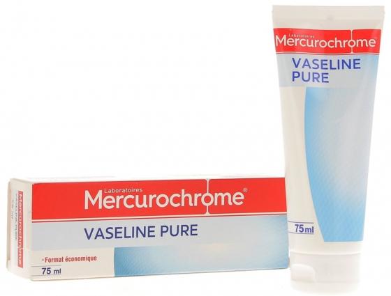 Vaseline pure Mercurochrome - tube de 75 ml