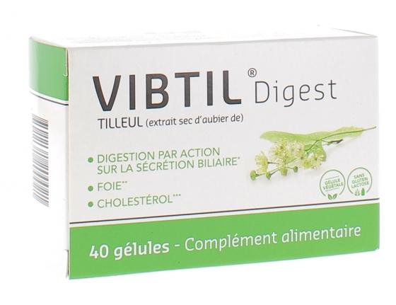 Vibtil Digestion Tilleul Sérélys - boîte de 40 gélules