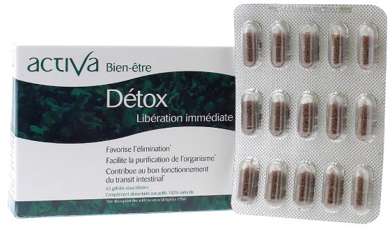 Activa bien-être detox - boite de 30 gélules