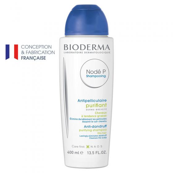 Nodé P shampooing antipelliculaire purifiant Bioderma - flacon de 400 ml