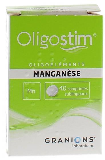 Oligostim manganèse comprimé - boîte de 40 comprimés