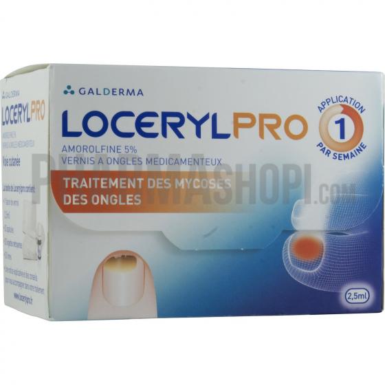 Locerylpro 5% vernis à ongles médicamenteux - flacon de 2,5ml