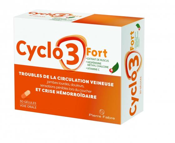 Cyclo 3 fort gélule - boite de 30 gélules