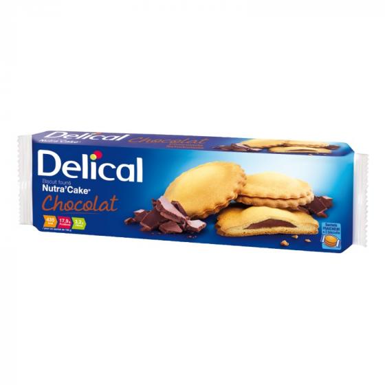 Delical nutra cake chocolat - 3x35g